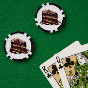 SlipperyJoe's verwöhnender mehrschichtiger Schokol Pokerchips