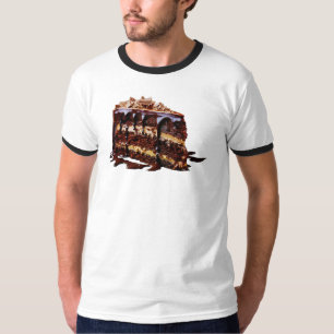 SlipperyJoe's verwöhnender mehrschichtiger Schokol T-Shirt