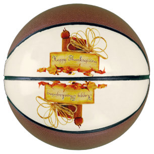 SlipperyJoe's warme festliche Thanksgiving-Stimmun Basketball