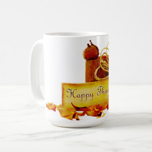 SlipperyJoe's warme festliche Thanksgiving-Stimmun Kaffeetasse