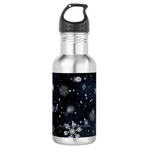 SlipperyJoes Weihnachten winterlich magisch friedl Edelstahlflasche