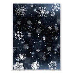 SlipperyJoes Weihnachten winterlich magisch friedl Fotodruck