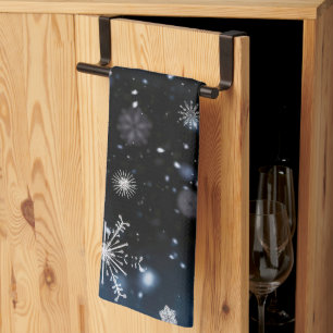 SlipperyJoes Weihnachten winterlich magisch friedl Geschirrtuch