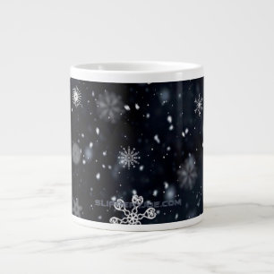 SlipperyJoes Weihnachten winterlich magisch friedl Jumbo-Tasse