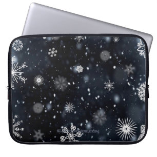 SlipperyJoes Weihnachten winterlich magisch friedl Laptopschutzhülle