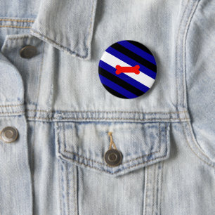 SlipperyJoes Welpen-Spiel-Stolzflagge ausdrücken K Button