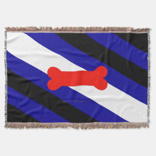 SlipperyJoes Welpen-Spiel-Stolzflagge ausdrücken K Decke