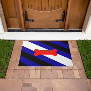 SlipperyJoes Welpen-Spiel-Stolzflagge ausdrücken K Fußmatte