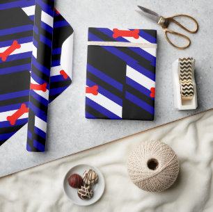 SlipperyJoes Welpen-Spiel-Stolzflagge ausdrücken K Geschenkpapier