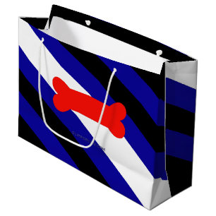 SlipperyJoes Welpen-Spiel-Stolzflagge ausdrücken K Große Geschenktüte