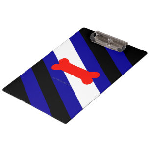 SlipperyJoes Welpen-Spiel-Stolzflagge ausdrücken K Klemmbrett