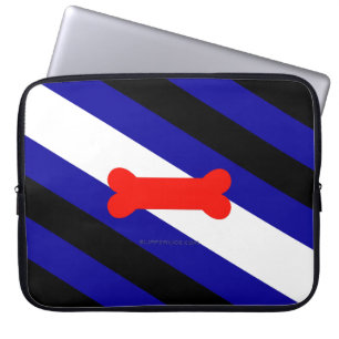 SlipperyJoes Welpen-Spiel-Stolzflagge ausdrücken K Laptopschutzhülle