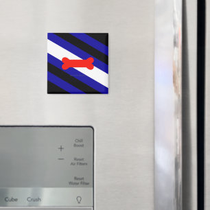 SlipperyJoes Welpen-Spiel-Stolzflagge ausdrücken K Magnet