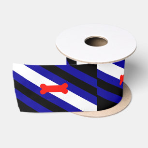 SlipperyJoes Welpen-Spiel-Stolzflagge ausdrücken K Satinband