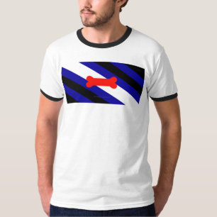 SlipperyJoes Welpen-Spiel-Stolzflagge ausdrücken K T-Shirt