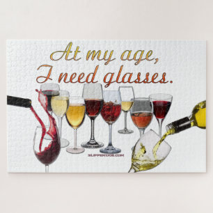 SlipperyJoe's Wine Glasses fermentierter Traubenwe