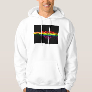 SlipperyJoe's Wolke aus Regenbogen-Energiedampf fi Hoodie
