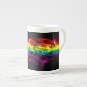 SlipperyJoe's Wolke aus Regenbogen-Energiedampf fi Prozellantasse
