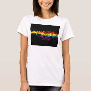 SlipperyJoe's Wolke aus Regenbogen-Energiedampf fi T-Shirt