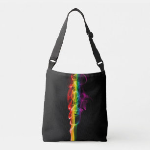 SlipperyJoe's Wolke aus Regenbogen-Energiedampf fi Tragetaschen Mit Langen Trägern