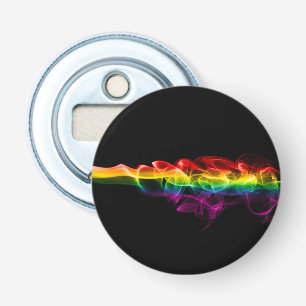 SlipperyJoes Wolke aus Regenbogen-Energiedampf fin Flaschenöffner