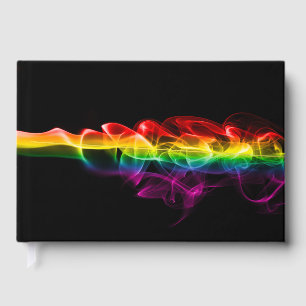 SlipperyJoes Wolke aus Regenbogen-Energiedampf fin Gästebuch