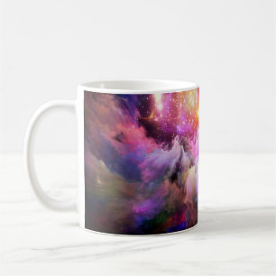 SlipperyJoe's Wolken-Kunstwerk abstrakt lebendig s Kaffeetasse