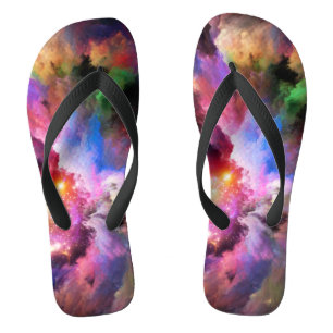 SlipperyJoe's Wolkenkunstwerk abstrakt lebendig su Flip Flops