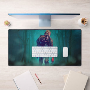 SlipperyJoe's zombie woods Halloween misty arbres 