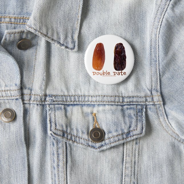 SlipperyJoe's zwei Daten mit zerknitterten Pflaume Button (Beispiel)