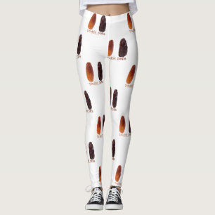 SlipperyJoe's zwei Datteln geschrumpelte runzlige  Leggings