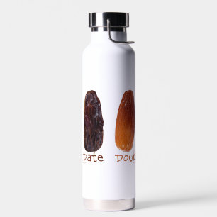 SlipperyJoe's zwei Datteln geschrumpelte runzlige Trinkflasche