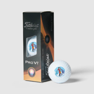Slipperyjoes zwei Superhelden küssen Charaktere f Golfball