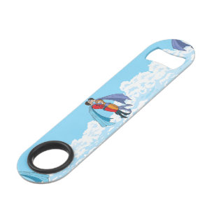 Slipperyjoe's zwei Superhelden küssen Charaktere f Speed Flaschenöffner
