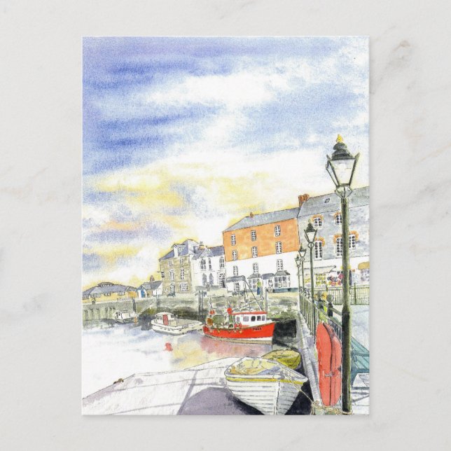 'Slipway' Postkarte (Vorderseite)