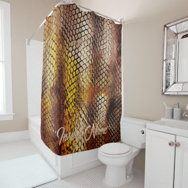Slithering Chic Duschvorhang (Beispiel)