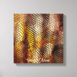Slithering Chic Leinwanddruck
