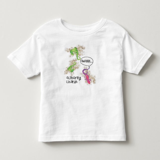 Slithering Lizards Kleinkind-T-Shirt Kleinkind T-shirt (Vorderseite)