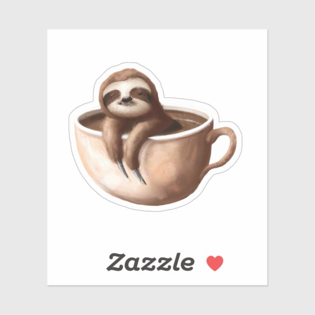 Sloffee Aufkleber (Blatt)