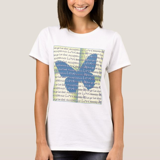 Slogan Butterfly T-Shirt (Vorderseite)