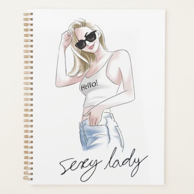 slogan de femme sexy avec fashion girl (Devant)