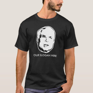 Slogan de T-shirt de John McCain/personnalisable