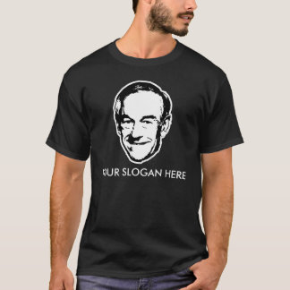 Slogan de T-shirt de Ron Paul/personnalisable
