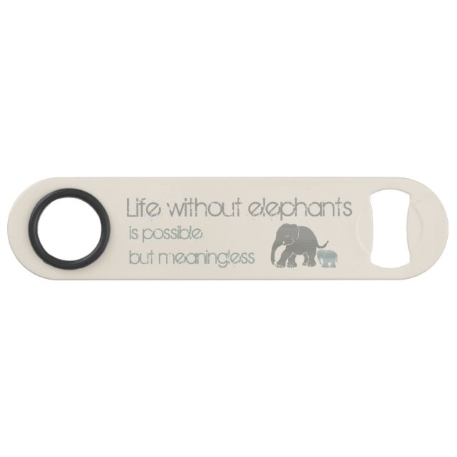 Slogan d'éléphant humoristique inspiré par la coul (Devant (Horizontal))