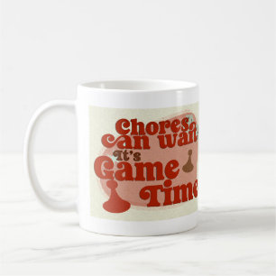 Slogan für Epic Game Time Fun No Chores Kaffeetasse