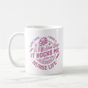 Slogan für Krankenversicherung Kaffeetasse