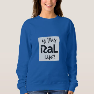 Slogan gedrucktes T-Shirt für Frauen Sweatshirt
