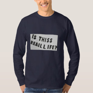 Slogan gedrucktes T-Shirt für Männer