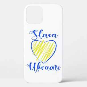 Slogan Slava Ukraini Gloria an die Ukraine Case-Mate iPhone Hülle