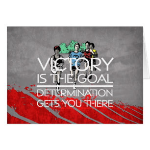 Slogan SUPÉRIEUR de victoire de voie